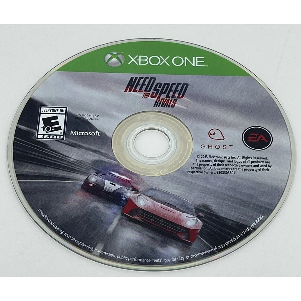 Need for Speed: Rivals NFS (Microsoft Xbox One, 2013) XB1 GAME DISC ONLY TESTED
